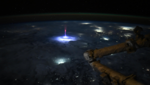 Astronaut Photographs Elusive Red Sprite From Space, Boosting Atmospheric Research