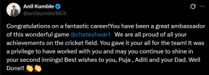 Cheteshwar Pujara Retires: Cricket World Reacts as Legend Ends India Career