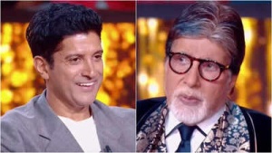 Amitabh Bachchan Jokes He Felt Like a 'Rookie' Directed by Farhan Akhtar on 'Lakshya' Set – Watch!