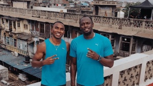 Rising Indian Sprinter Animesh Kujur Seeks Wisdom from Legend Usain Bolt in Mumbai Meet-Up