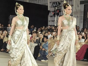 Kangana Ranaut Reigns Supreme: Actress Makes Triumphant Runway Return for Raabta by Rahul