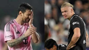 Haaland's Goal Blitz Threatens Messi's Champions League Record
