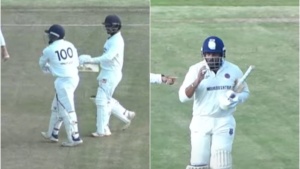 Prithvi Shaw's Fiery Outburst: Bat-Flinging Incident Mars Century Against Former Mumbai Teammates