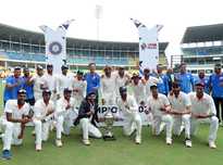 Vidarbha Defeat Rest of India to Claim Irani Trophy Despite Dhull, Suthar's Fighting Half-Centuries