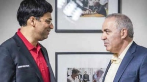Anand vs. Kasparov: Chess Titans Clash in U.S. Rematch After 30 Years