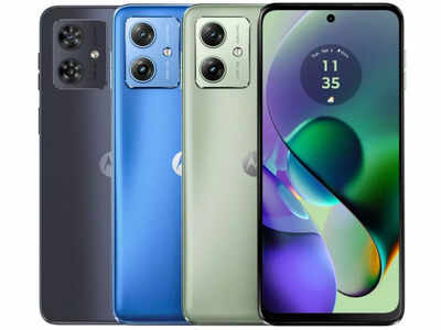 Moto G54 in various colors