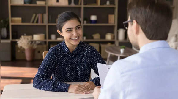 Asking relevant questions at the end of the interview