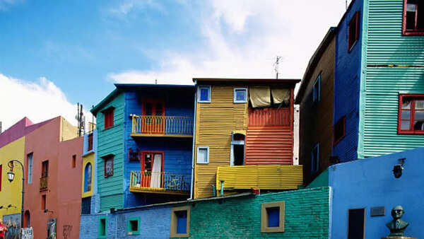 Vibrant street art in Buenos Aires, Argentina