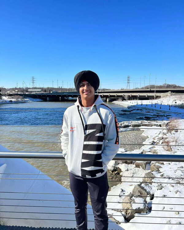Harvansh during his Canada visit