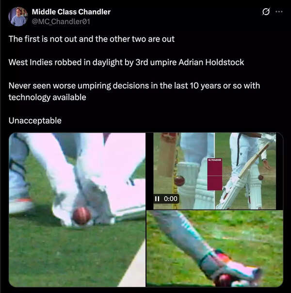 Daren Sammy questions umpire's calls