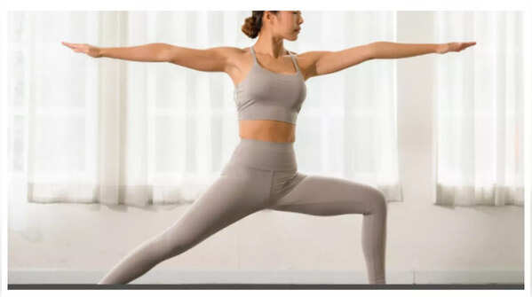 Strengthening legs and core with Warrior Poses.