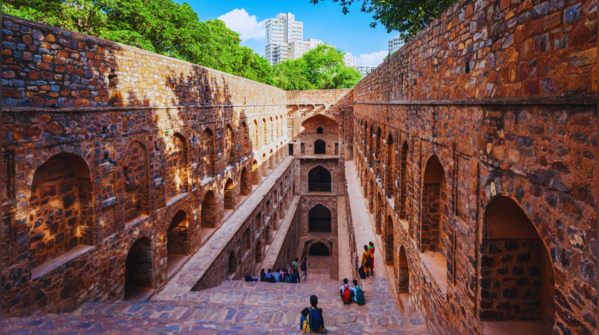 The dark and mysterious Agrasen Ki Baoli stepwell in Delhi