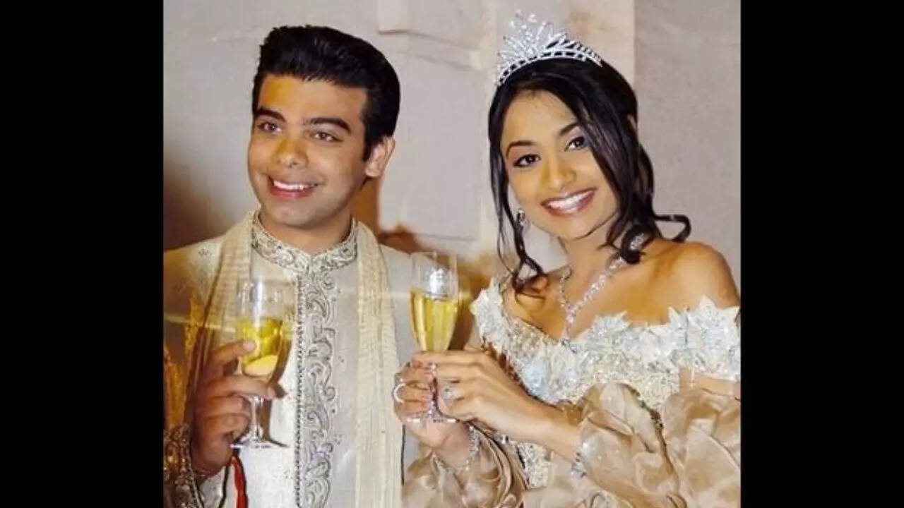 Vanisha Mittal and Amit Bhatia wedding reception