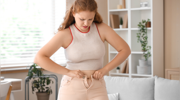 Sudden weight gain from fluid retention