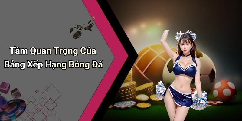 Tầm Quan Trọng Của Bảng Xếp Hạng Bóng Đá